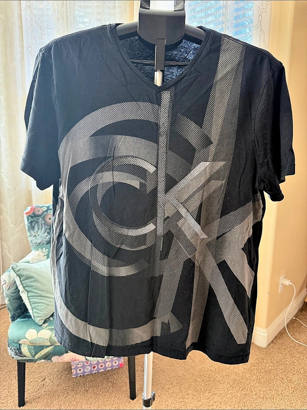 Calvin Klein Jeans Men's Graphic Short Sleeve Tee Size Large Like New
